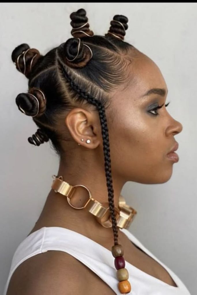 Bantu Knot Elegance