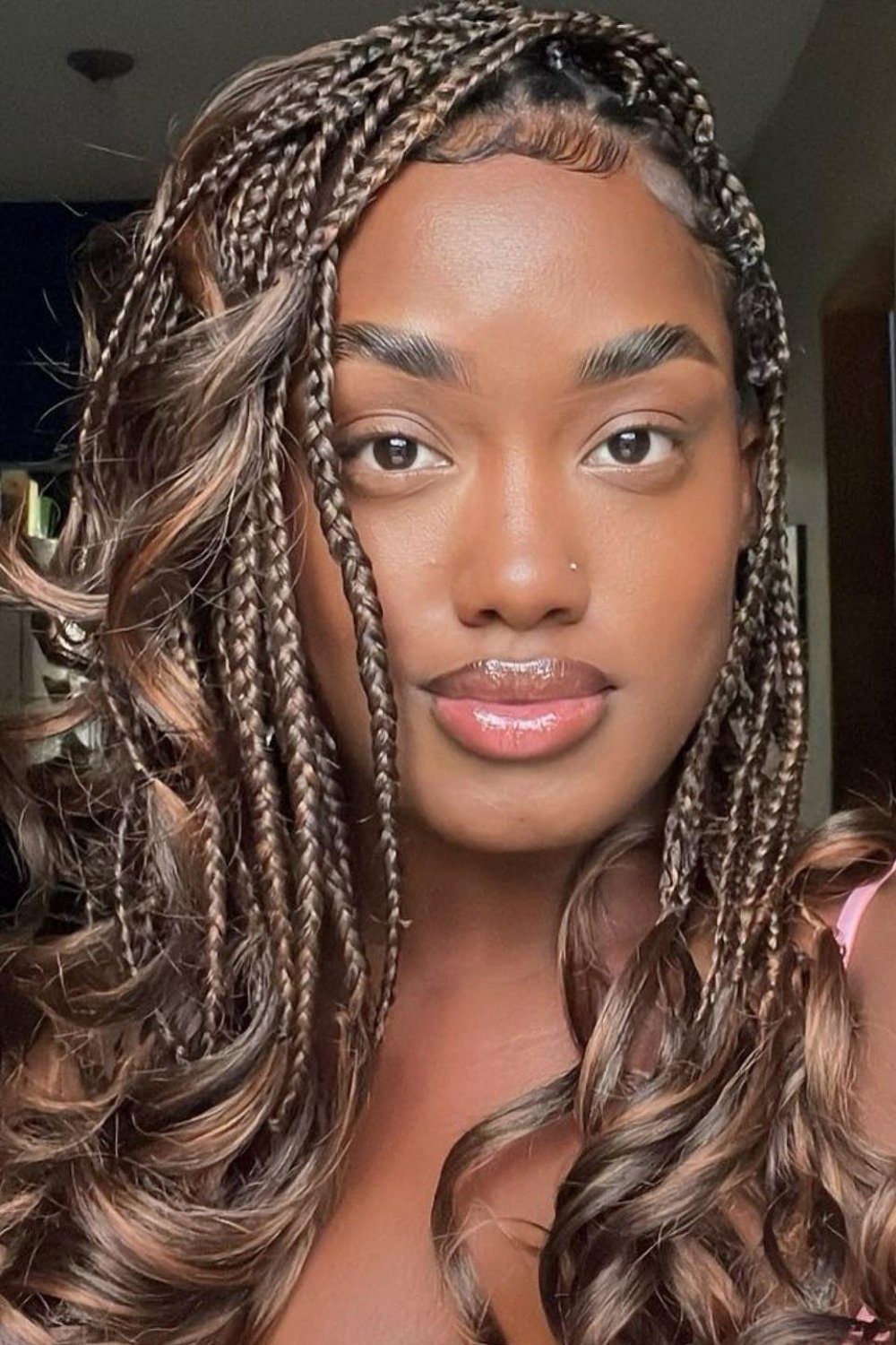 Baby Hairs Side-Parted French Curls