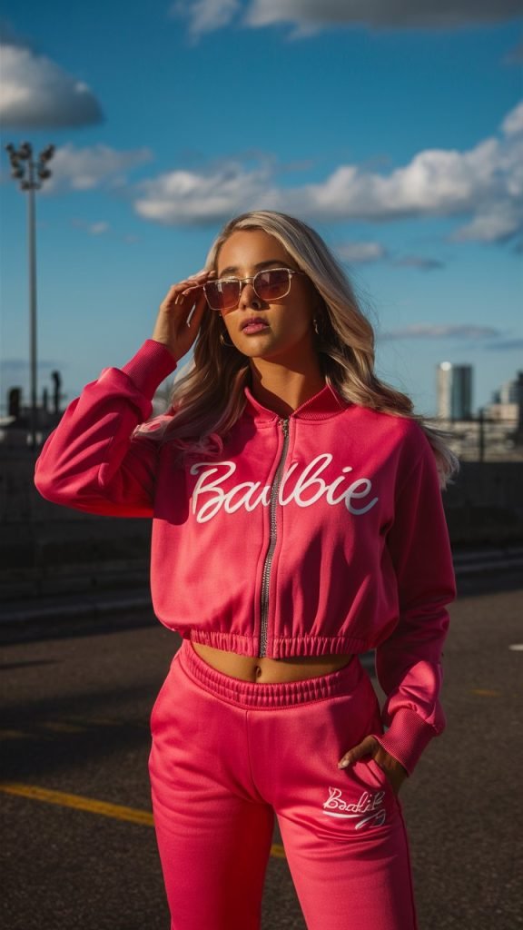 Barbie Pink Tracksuit