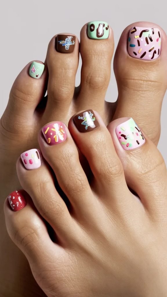 Ice Cream Dream Nail Design