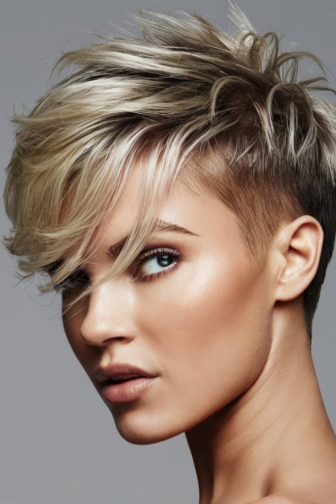 Layered Pixie Cut