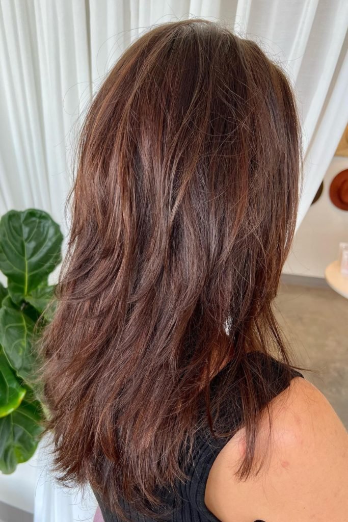 Modern Shag Hairstyle