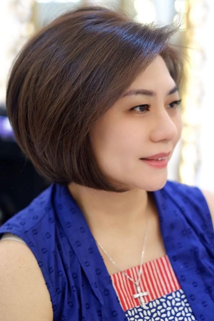 Sleek Power Bob Haircut