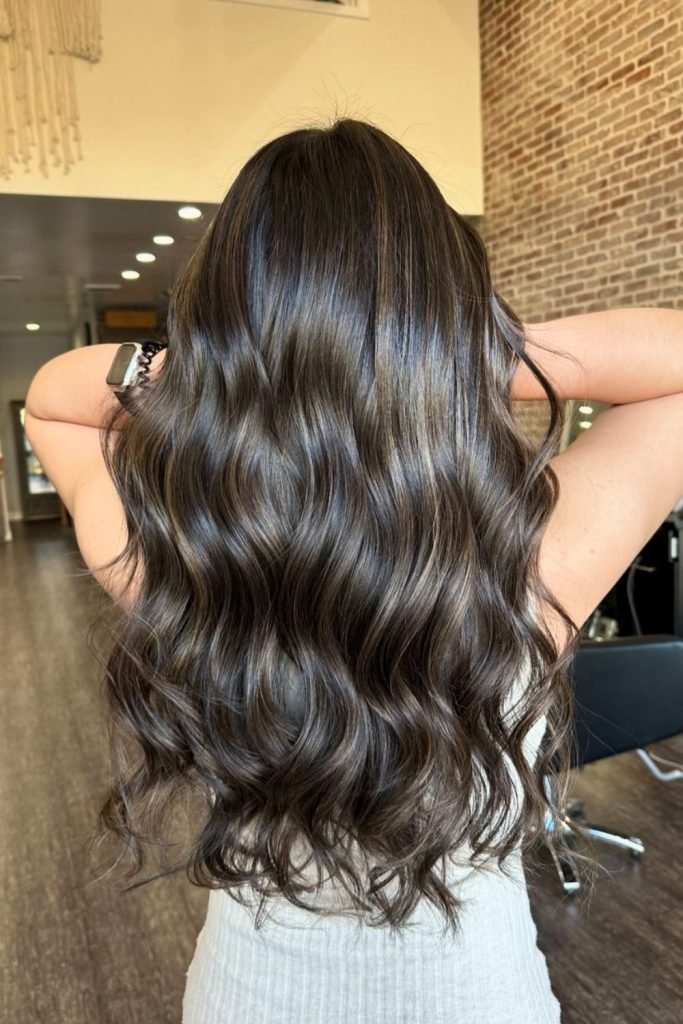 Soft Mocha Waves