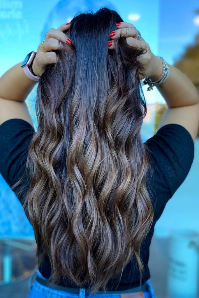 Subtle Mocha Waves