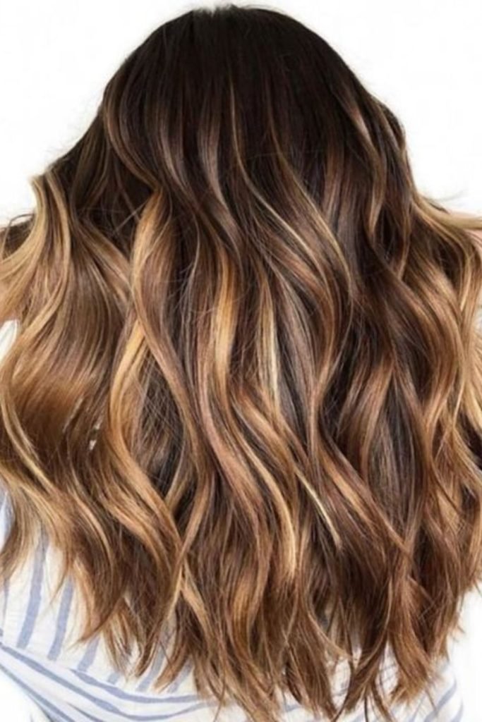 Feathered Honey Layers hairstyle