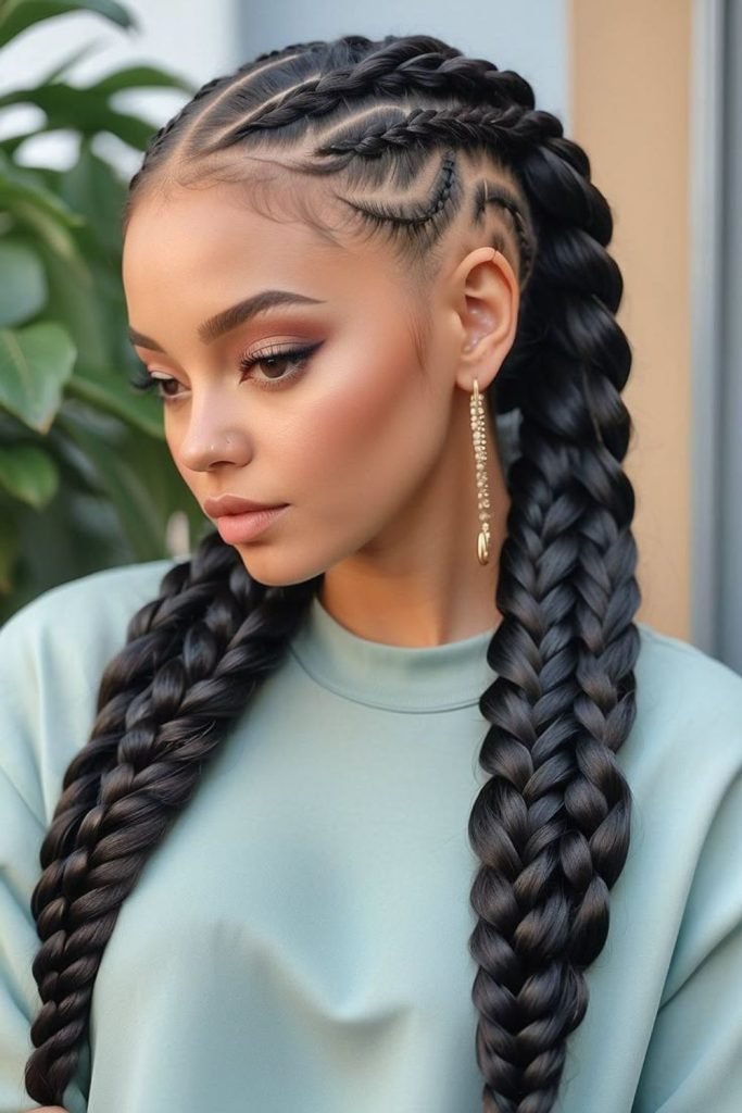 Fishtail Braid Charm