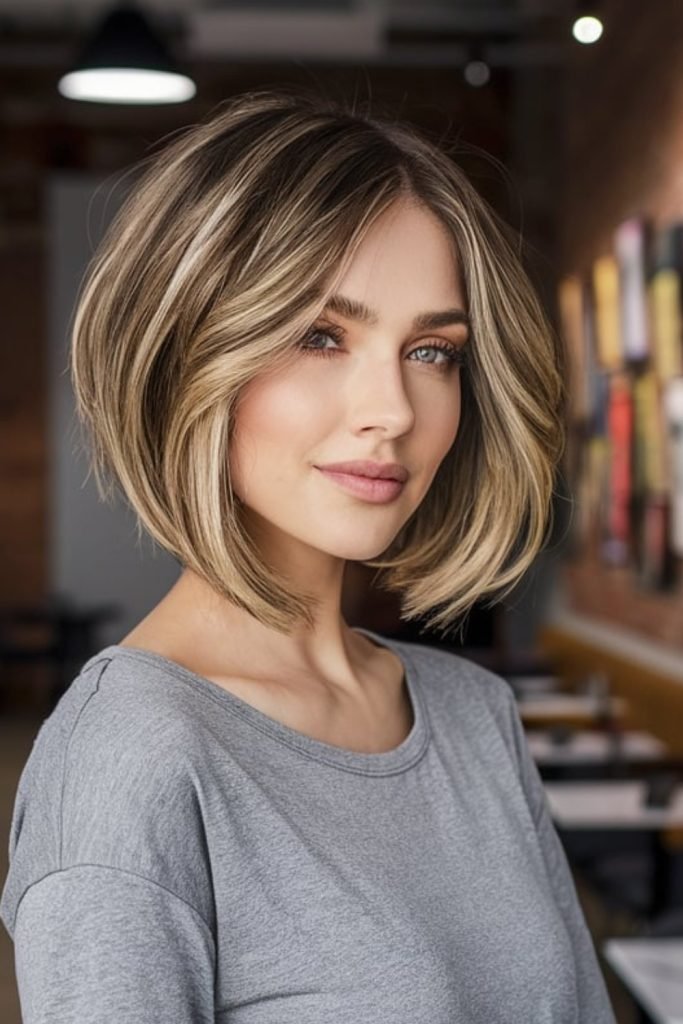 Bob with Balayage