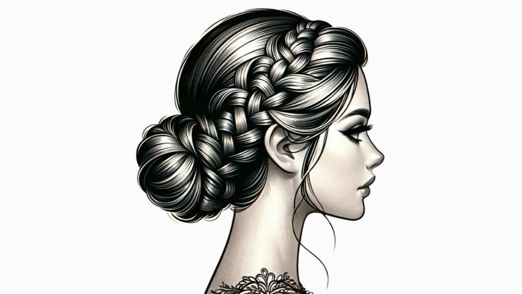 Classic French Twist with Modern Twist