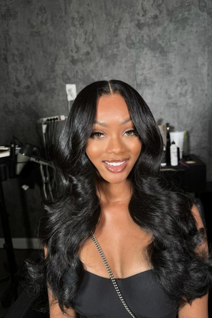 Glamorous Barrel Curls for a Hollywood-inspired Look