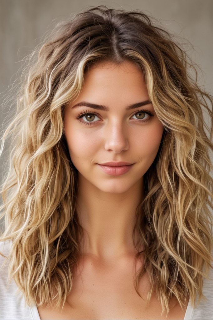 Messy Beach Waves