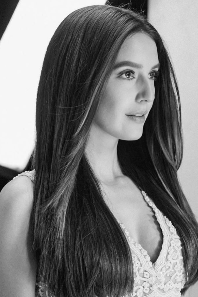 Monochrome Silk Hair
