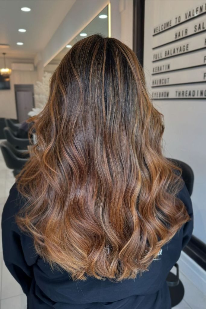 21.Gilded Caramel Hairstyle