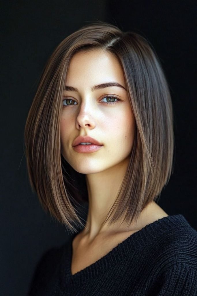 Angled Bob Hairstyle