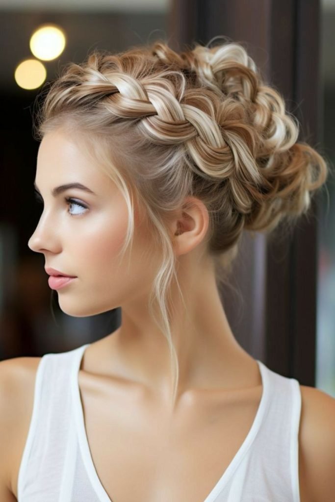 Braided Crown Glory hairstyle for 2025