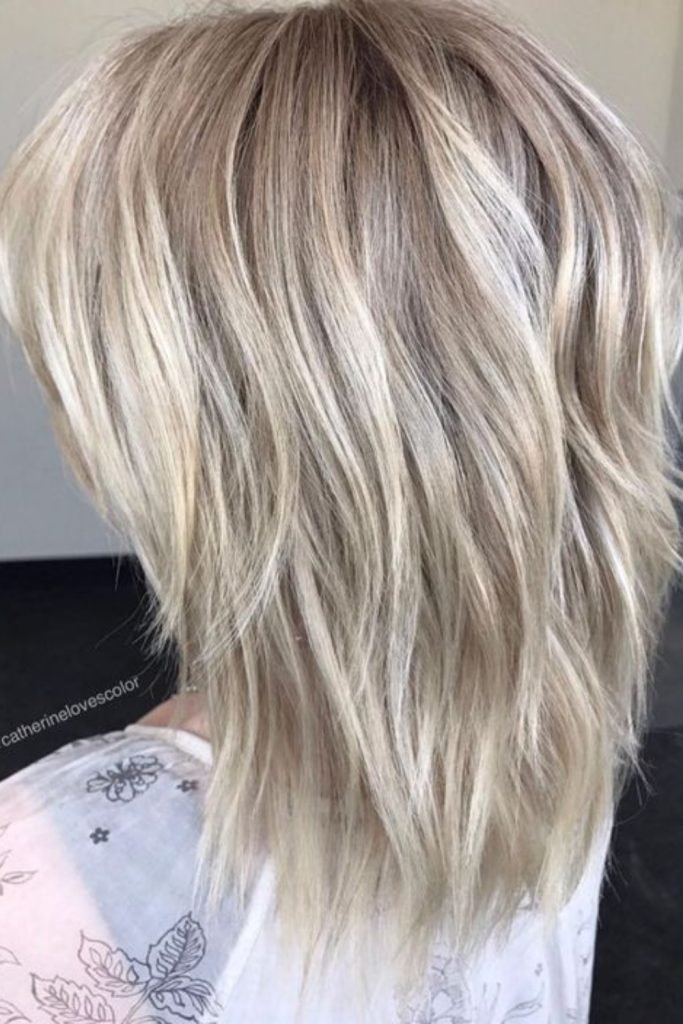 Delicate Collarbone Shag Haircut for Fine Hair