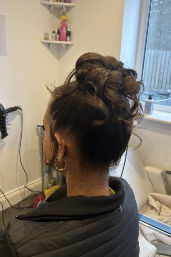 High Bun Hairstyle