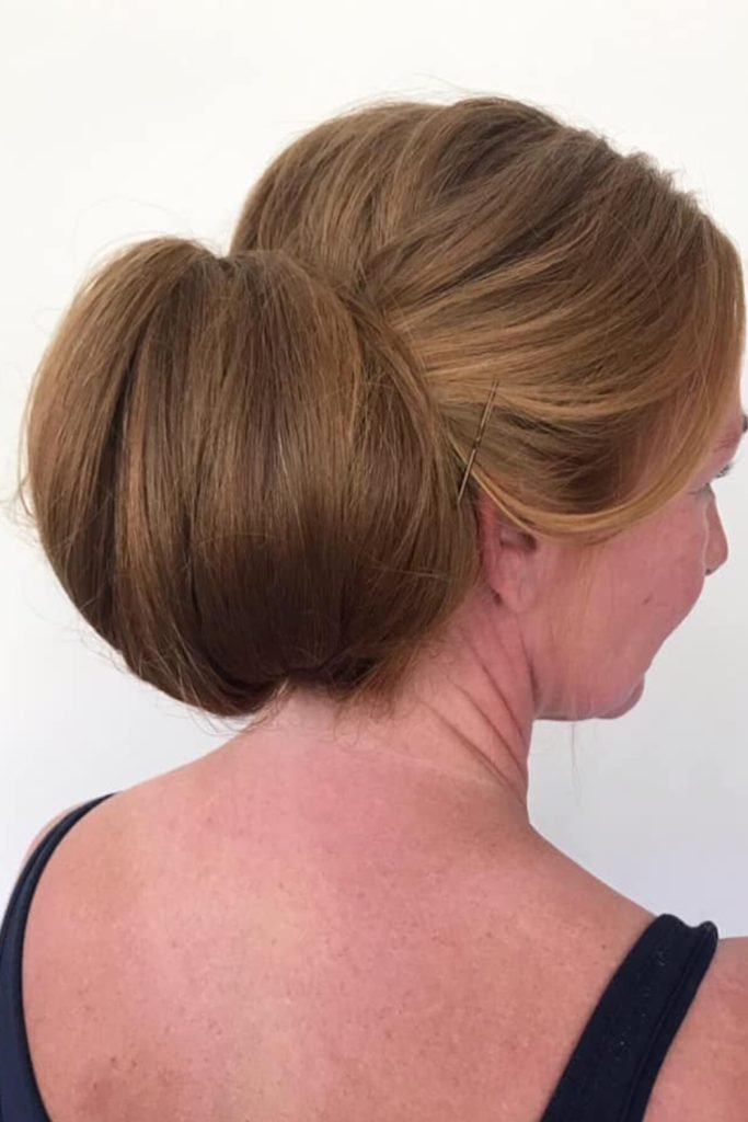 Asymmetrical French Twist
