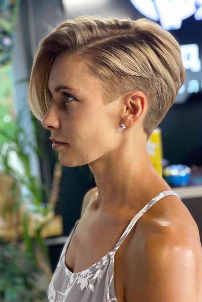 22. Bob with Undercut