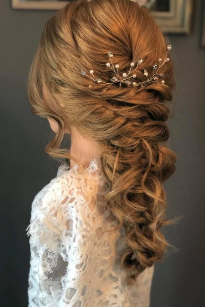 Cascading Braid Hairstyle