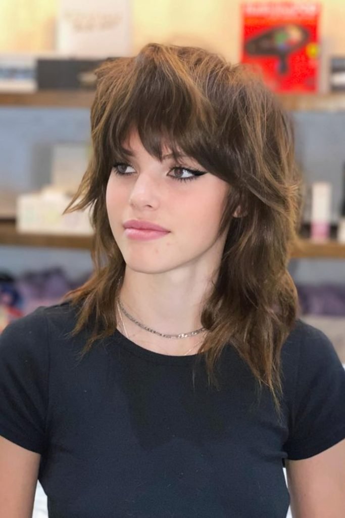 Shaggy Chic Wolf Cut