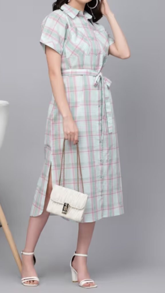 22. Smart Casual Shirt Dress