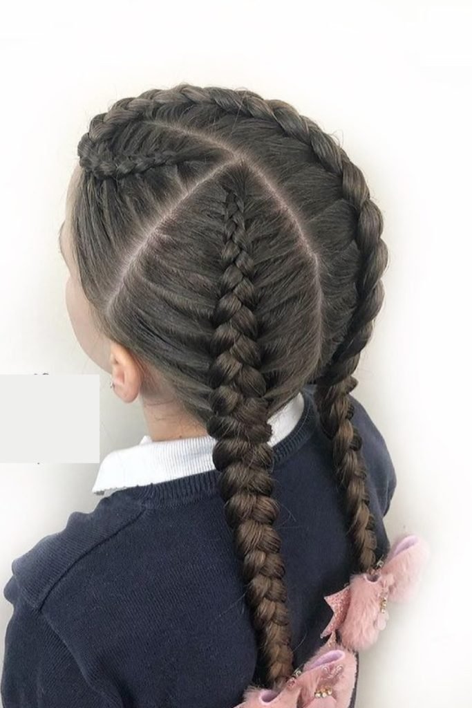 Symmetrical Double Dutch Braids