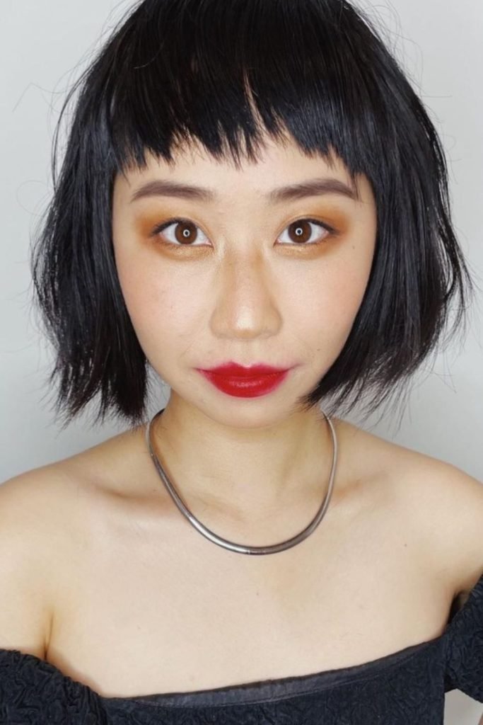 22. The Razor-Cut Bob