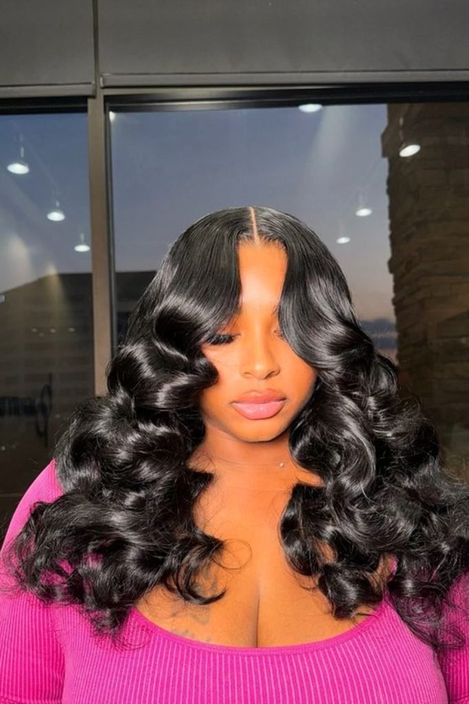 Voluminous Barrel Curls Hairstyle
