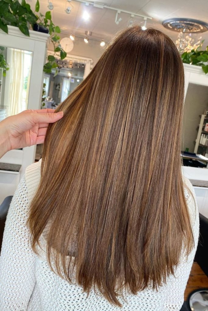 Brushed Gold Elegance Hair