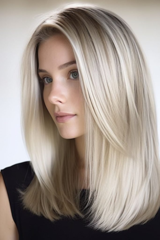 Frosted Marshmallow Hair Color