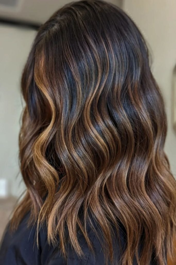 Sweet Caramel Swirl Hairstyle