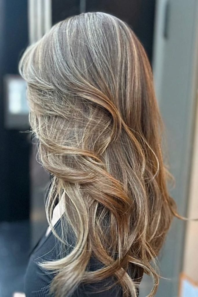 23. Ashy Bronde Waves