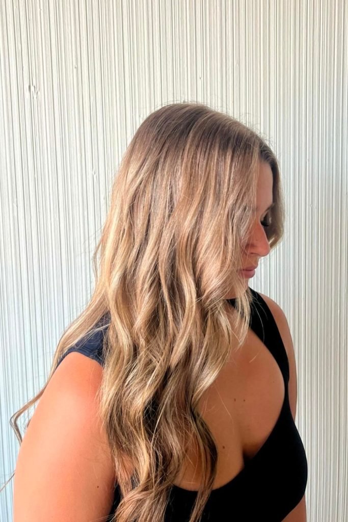 Creamy Blonde Hair Color