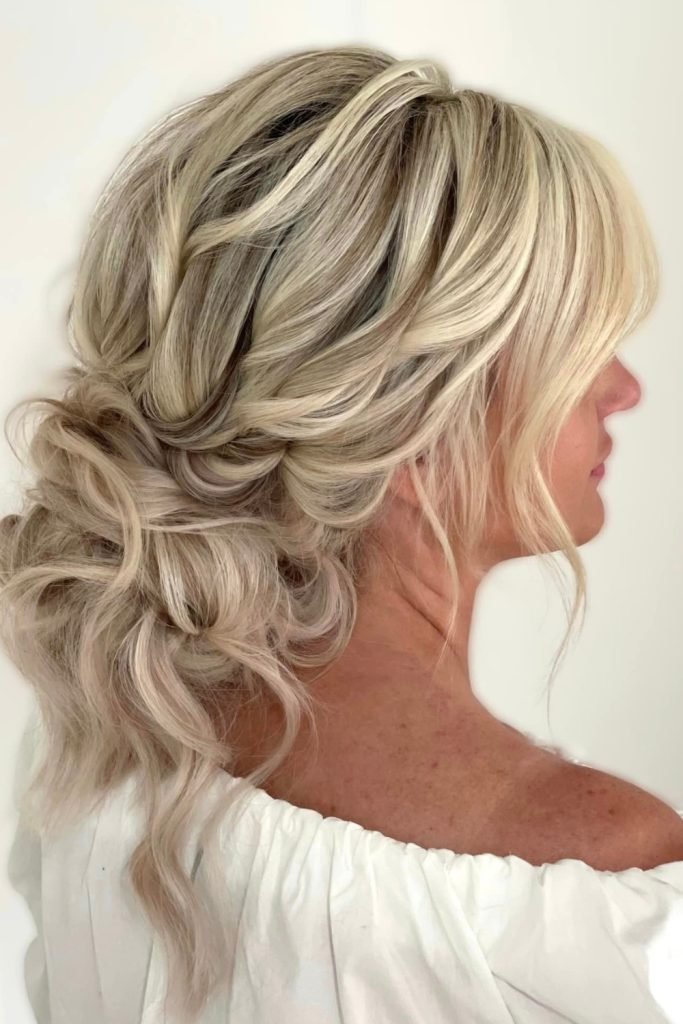 23. Half Messy Bun Style