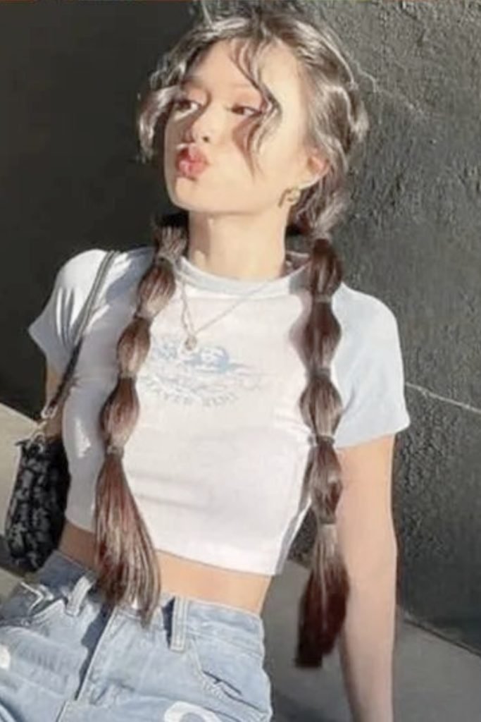 Loose Bubble Pigtails