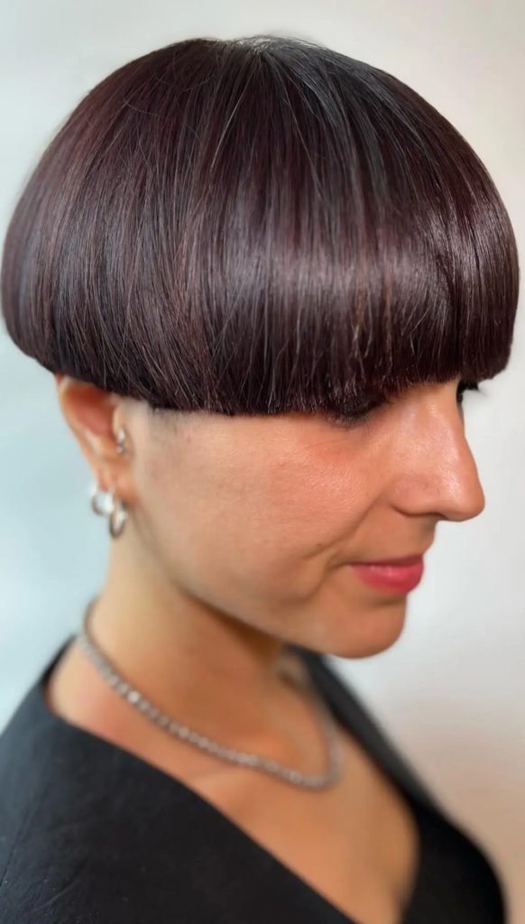 23. Sleek Bowl Cut