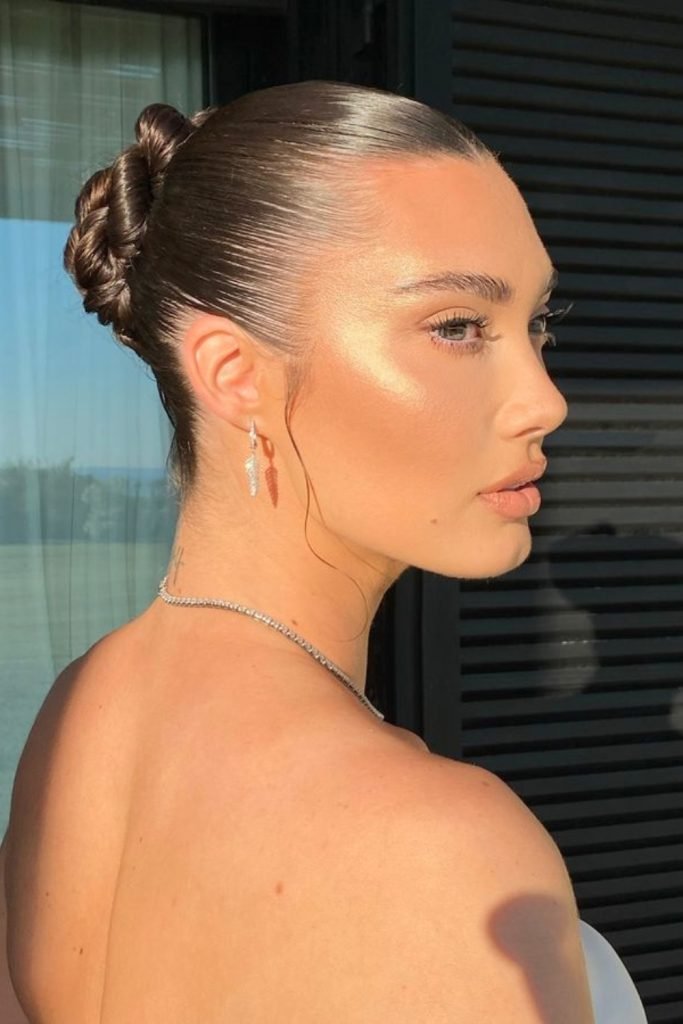 Sleek Twisted Bun