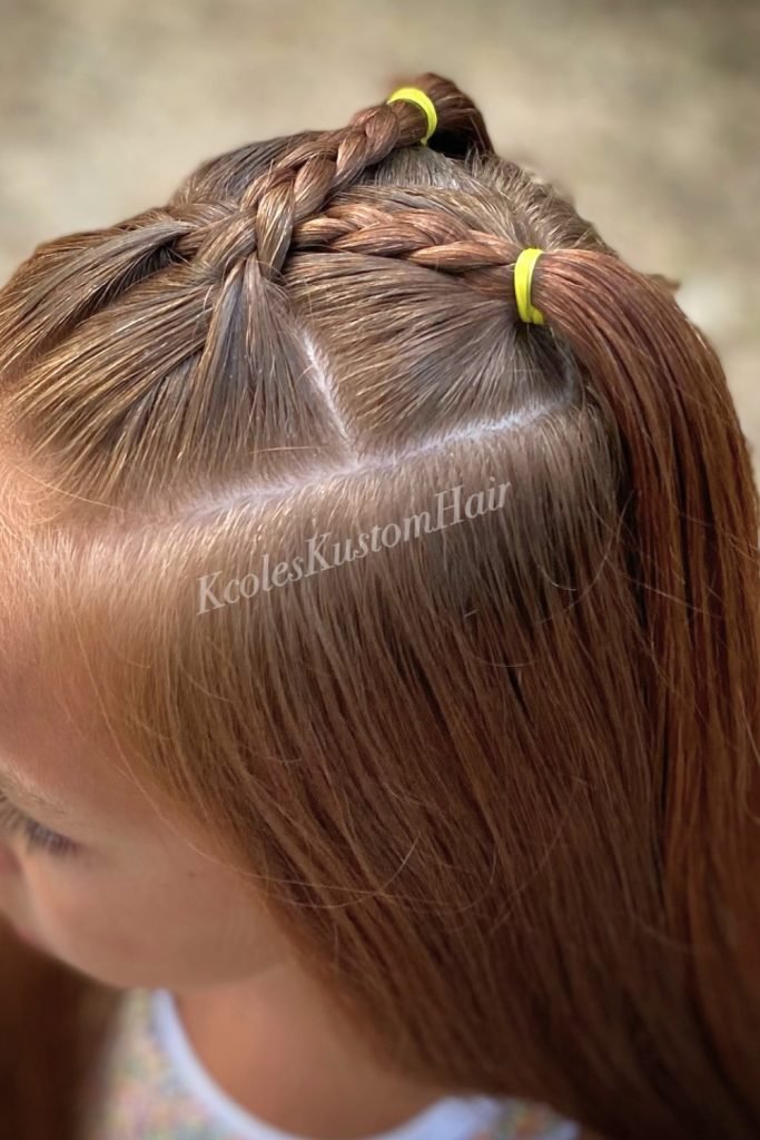Twisted Crown Braids