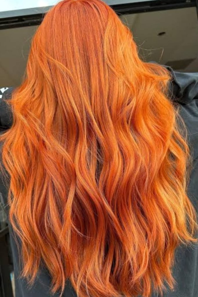 Copper Hair Color on Black Hair