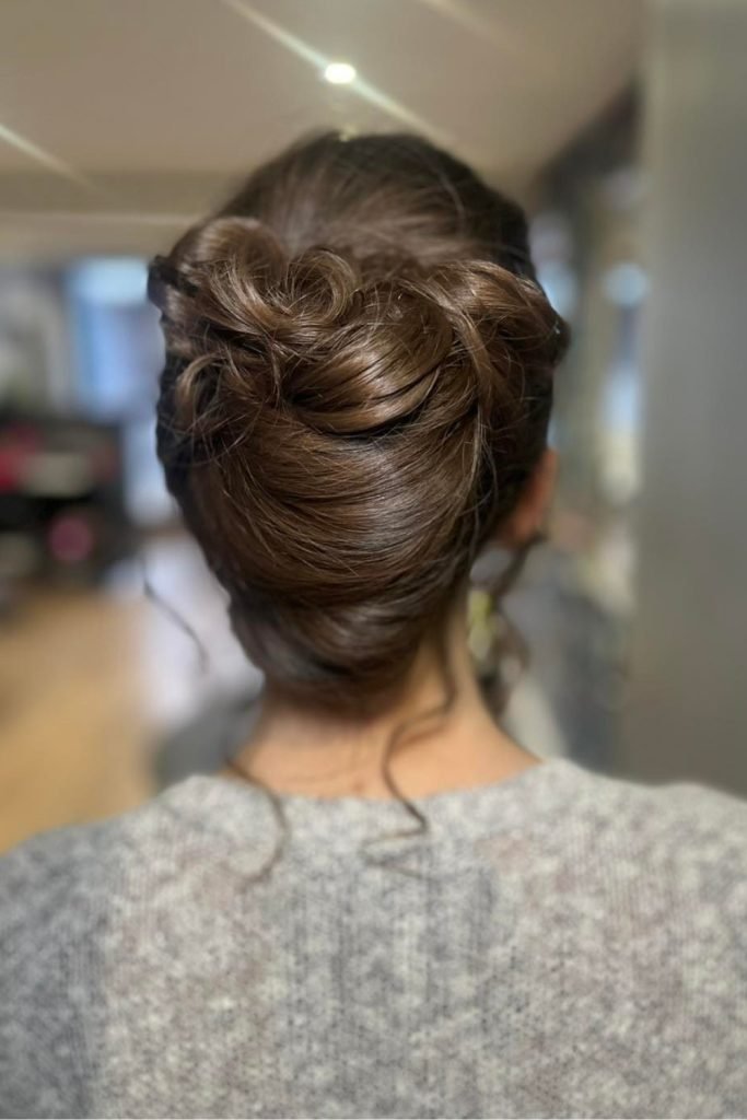 Formal French Twist Updo for Elegance