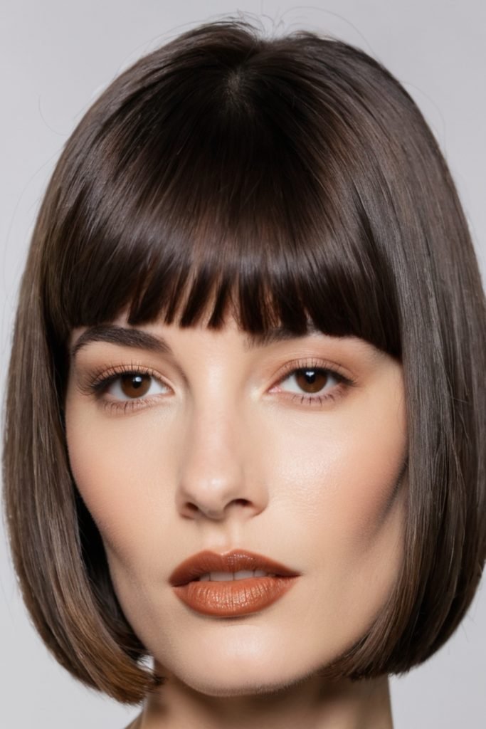 Short Neck Length Bob Hairstyle