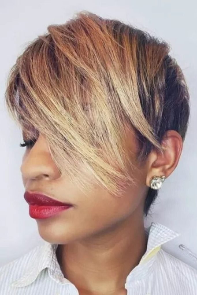 24. Sunkissed Pixie Hairstyle