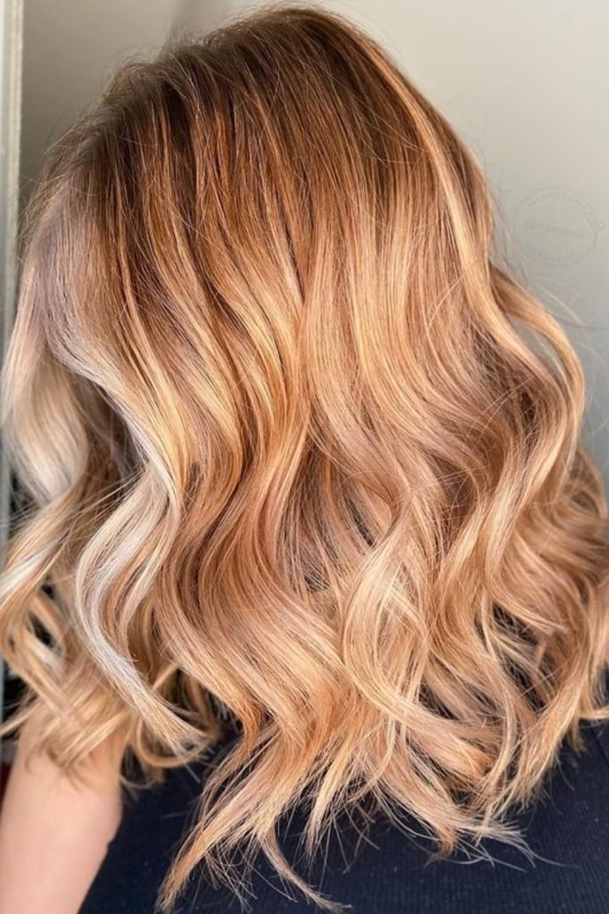 Photo of Warm Caramel Curls hairstyle