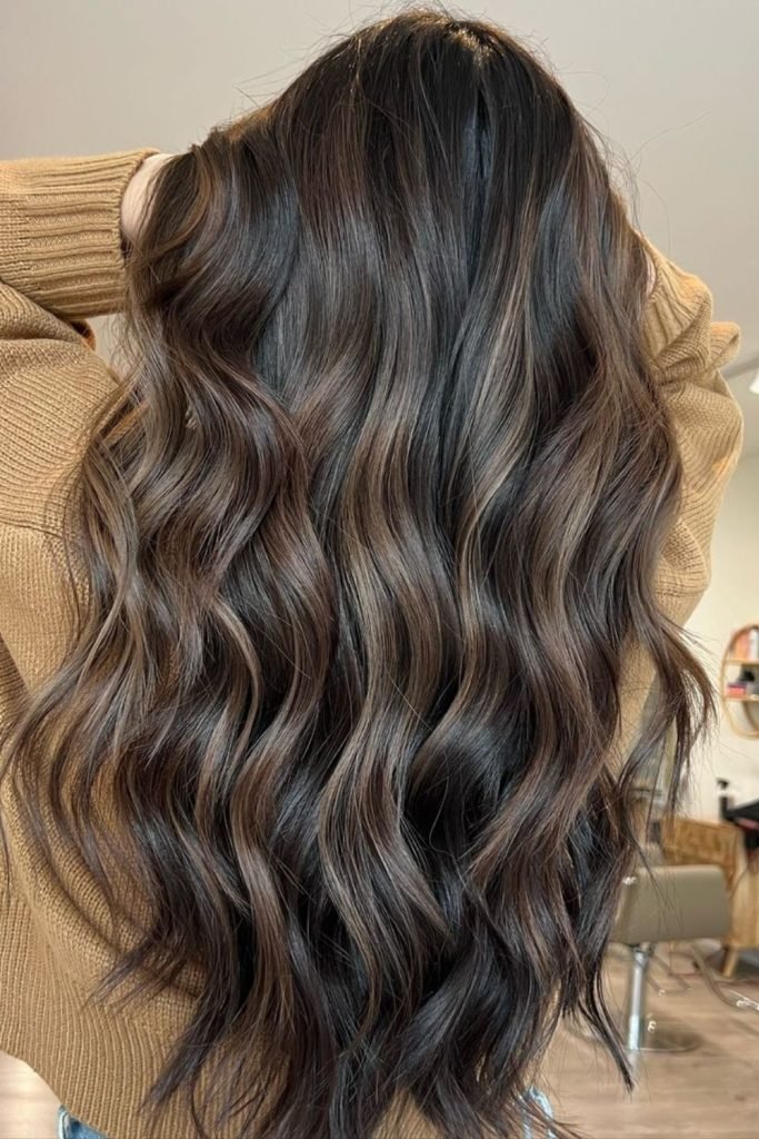Cinnamon Sugar Balayage Hair