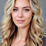 25. Half Up Beach Wavy Hair