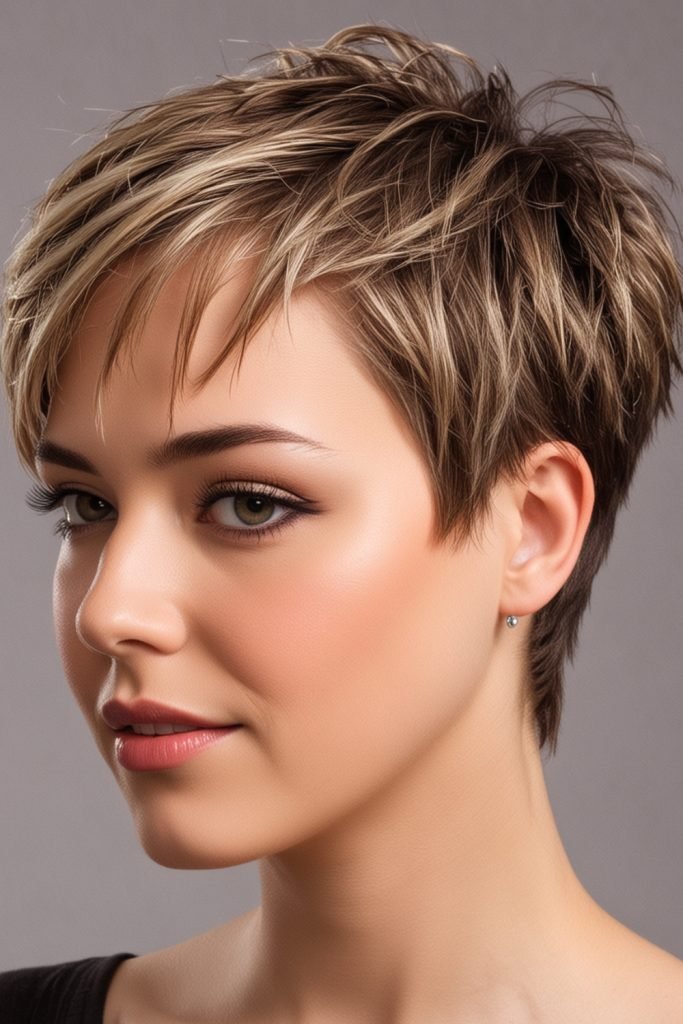 Pixie with V-Cut Nape