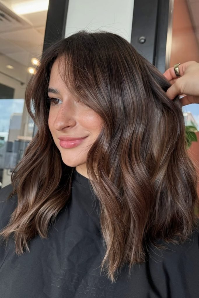 Subtle Chestnut Waves