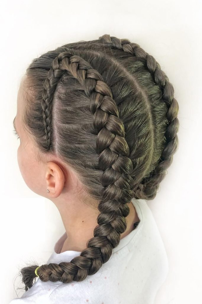 26. Criss-Cross Dutch Braids