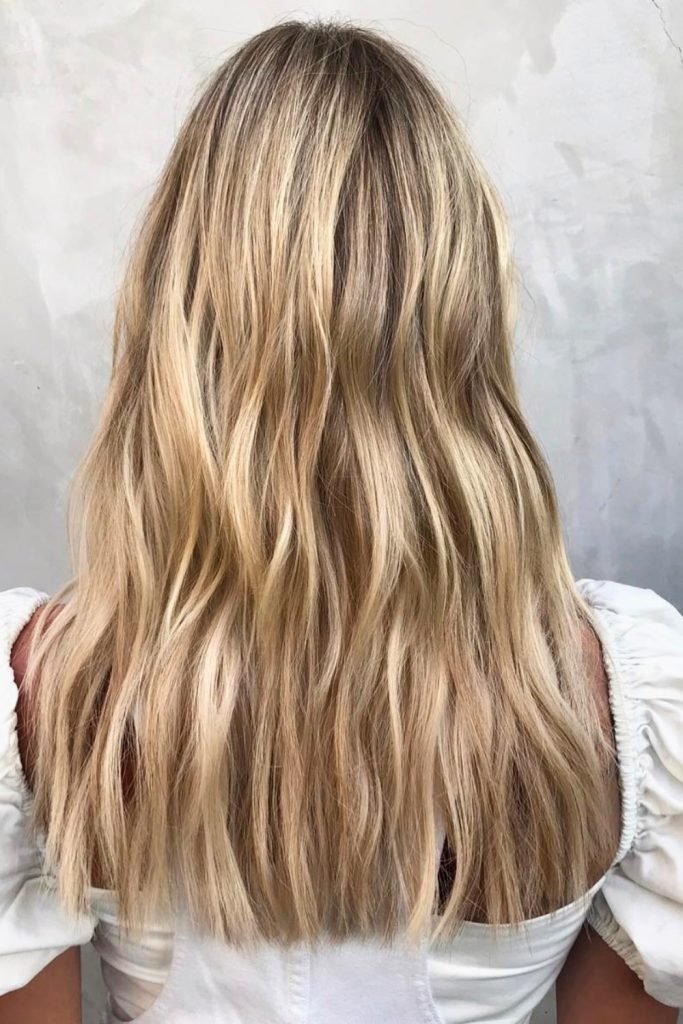 Sun-Kissed Beach Waves Hairstyle
